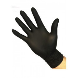 Abena Nitrile Handschoenen Zwart L 100 stuks