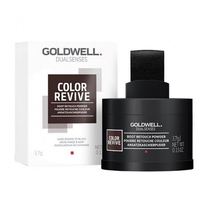 Goldwell DualSenses Color Revive Root Retouch Powder Dark Brown To Black 3-7 gr