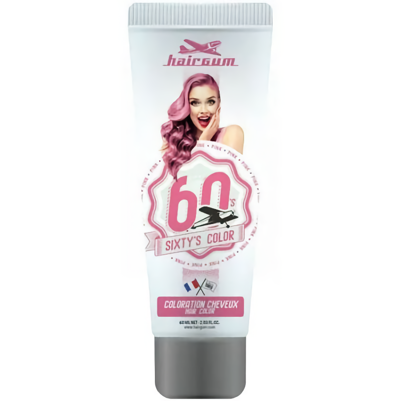 Hairgum Sixty's Color Pink 60 ml Kopen? ✂️ Probeauty!