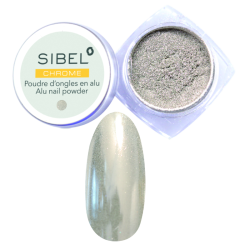 Sibel Chrome Nail Powder Silver Kopen? ✂️ Probeauty!